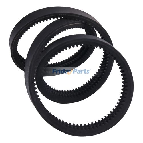 AYBAL Lot de 2 Courroies crantées HTD186-3M compatibles avec Karcher AYBAL Lot de 2 Courroies crantées HTD186-3M compatibles avec Karcher