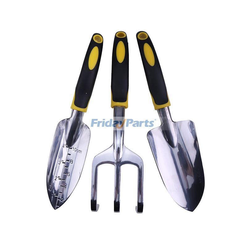 Ensemble d'outils de jardinage en aluminium 3 pièces avec poignées antidérapantes en caoutchouc TPR pour le jardinagepourPour AUTRE MARQUE