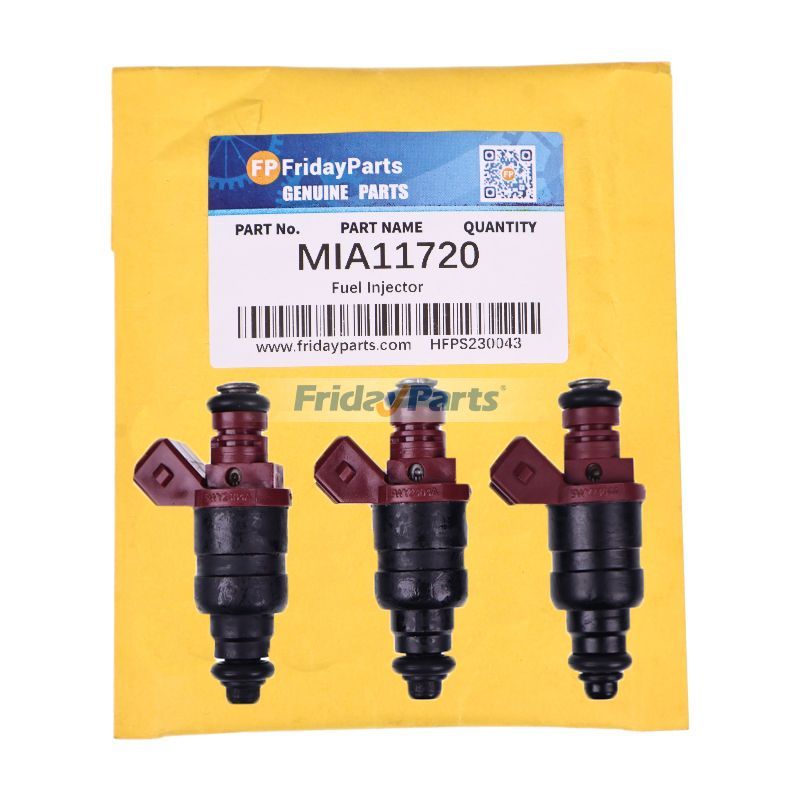 3 PCS Fuel Injector MIA11720 for Yanmar Engine 3TNV70 John Deere Gator Utility Vehicle XUV UV72 4X4 XUV825i OEM