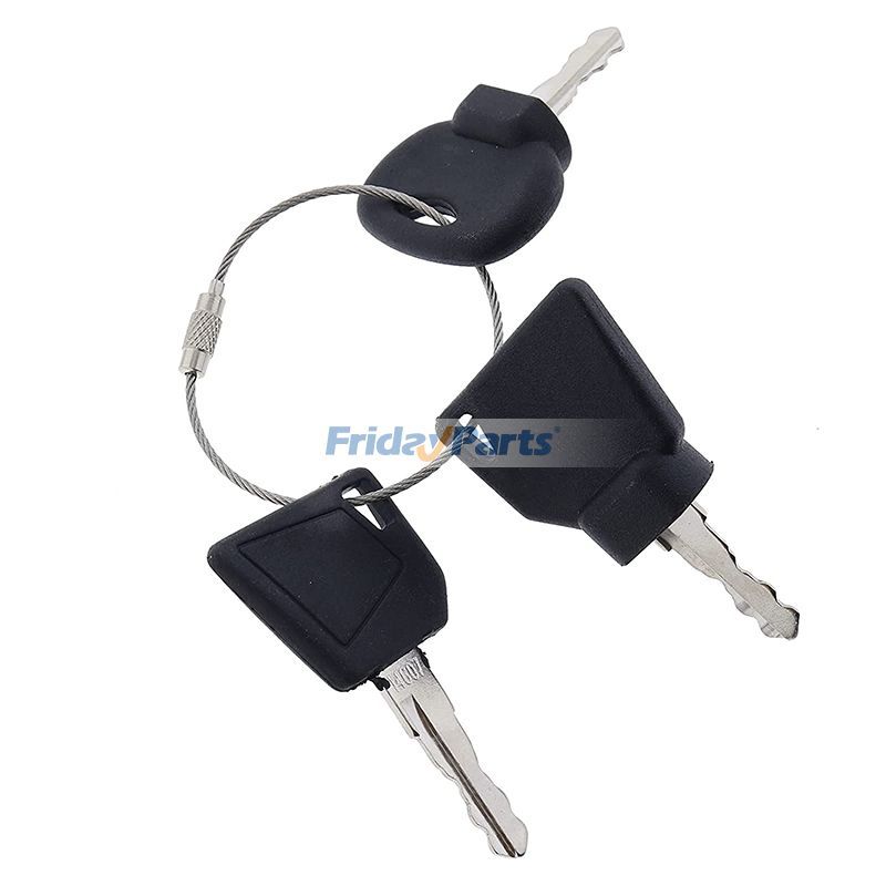 Other Construction Equipment 3 Pcs Ignition Key for JCB Bomag Hamm Roller Compaction Dynapac Terex Vibromax Volvo Ford Moxy New Holland and More