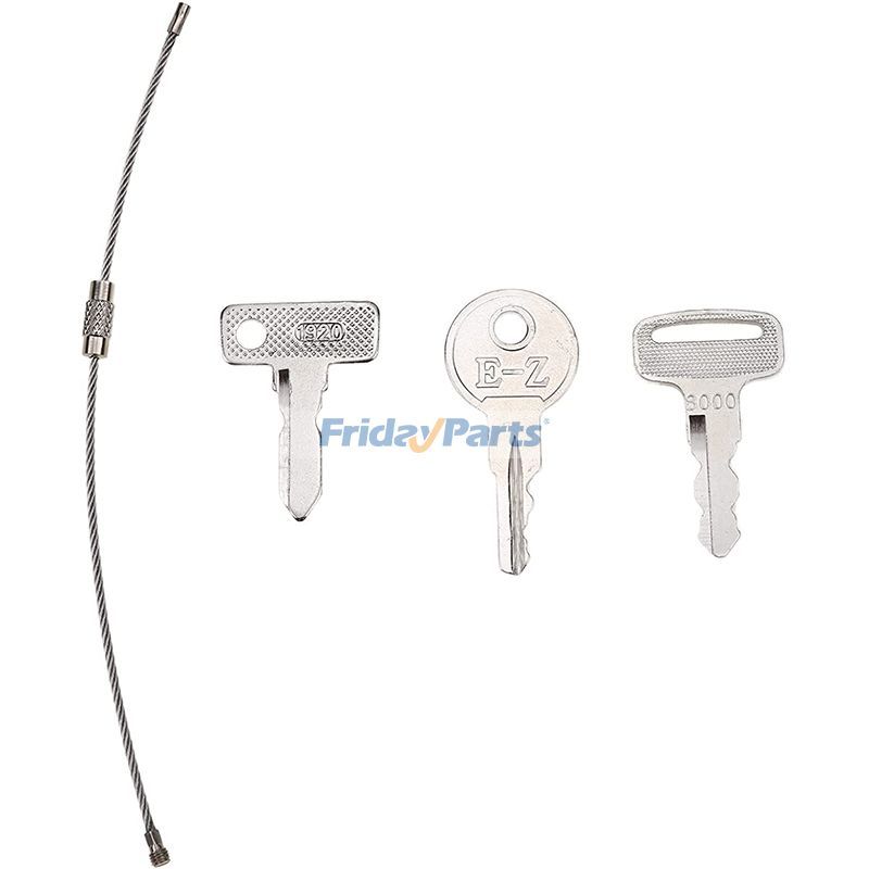 FridayPartsのEZGO 1982年以降のガスおよびクラブカー 1982年以降および2004年以降のクラブカー プレセデント ガス電気用イグニッションキー 3個
