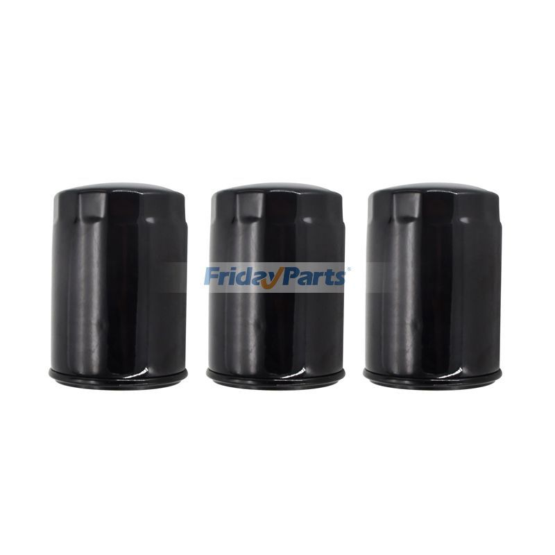 3 Pcs Oil Filter 6647672 for Bobcat Skid Steer Loader 542