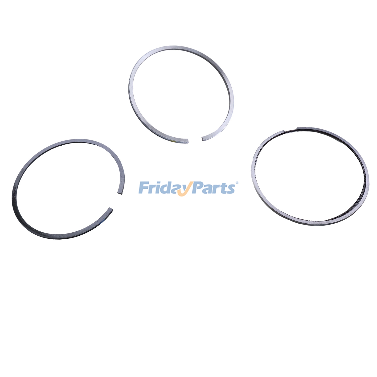 Kit de 3 anillos de pistón 276-7476 para Caterpillar CAT 525D 535D 545D Skidder C4.4 C6.6 3054 Motor de FridayParts