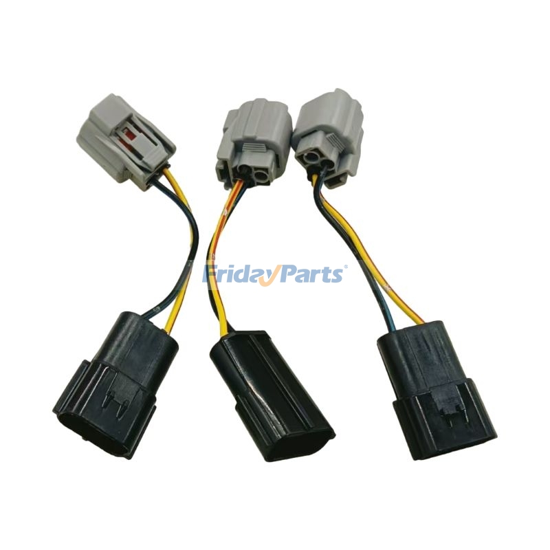 3 Pcs Pressure Sensor Plug for Excavator