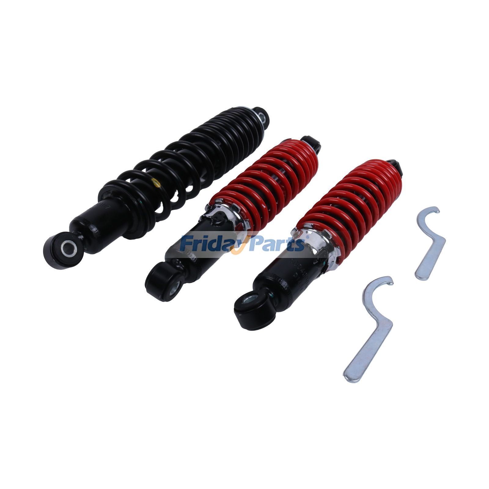 Polaris用用3ピースコイルオーバースプリングショックD3002-8 D3003-8 ポラリス スポーツマン アウトロー 90 110 2007-2025用