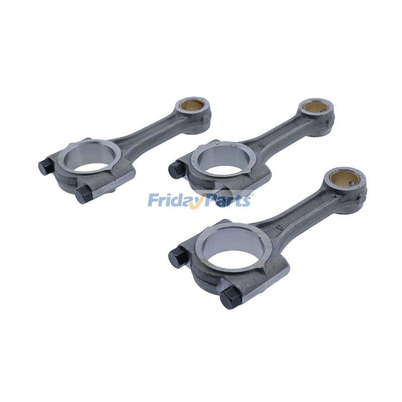 Lot de 3 bielles de moteur D750 pour tracteur Kubota B1550 B1750 B20 B2150 B4200 B5100 B7100 B9200pourPour KUBOTA