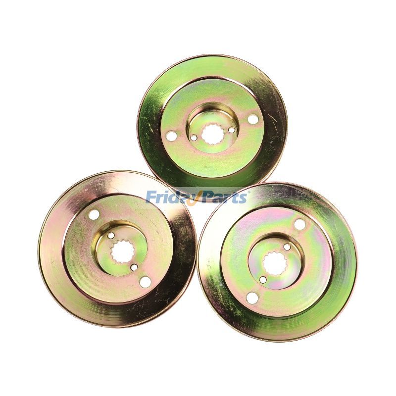 JOHN DEERE用用3ピースデッキスピンドルプーリーM163464 M154394、Briggs & Strattonエンジン40H777 445577 44L777 44Q977 John Deere芝刈り機Z425 Z435 Z445用