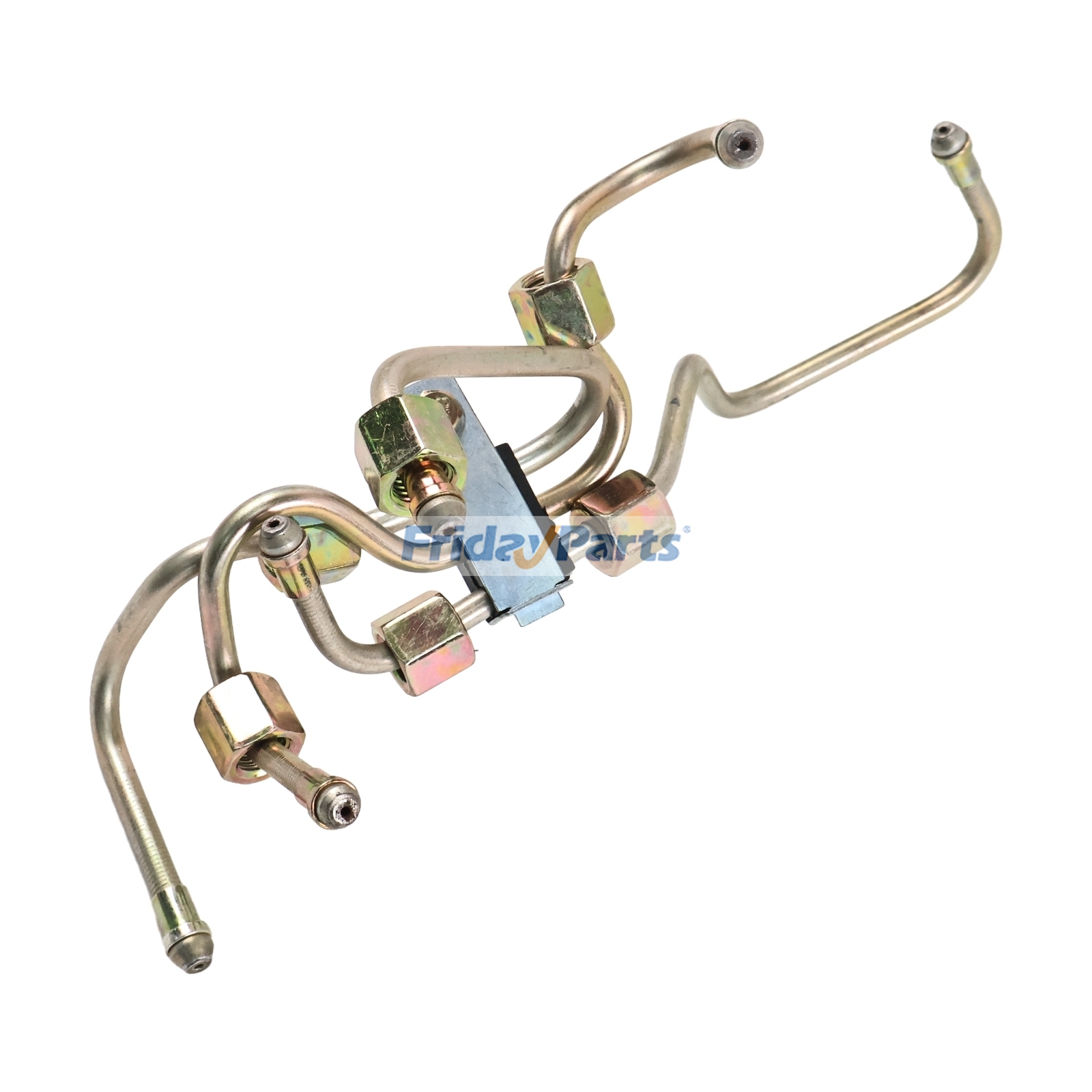 3 Pieces Fuel Injection Pipe YM119717-59810 YM119717-59820 YM119717-59830 for Komatsu Engine 3D76E-6 Excavator PC26MR-3