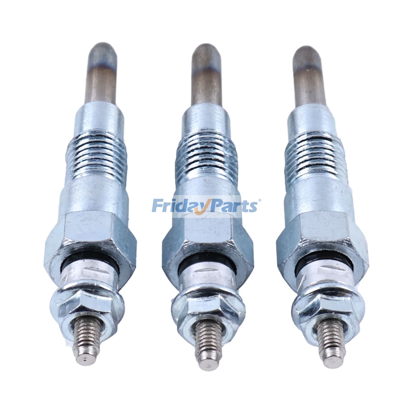 Motor,Escavadora ,Carregadora ,Cortador de Grama,Trator,Veículo Utilitário Para JOHN DEERE - Conjunto de 3 velas de ignição M87919 AT110814 para motores Yanmar 3TN66C, 3TNA72UJ e 3TNE74, além de motores John Deere 655, 755, 2210, 4010, 4100, 4110, 375, 3375, 330, 430, 455, X495, X595, 655, 755, 670, 770, F915, F925 e F935.