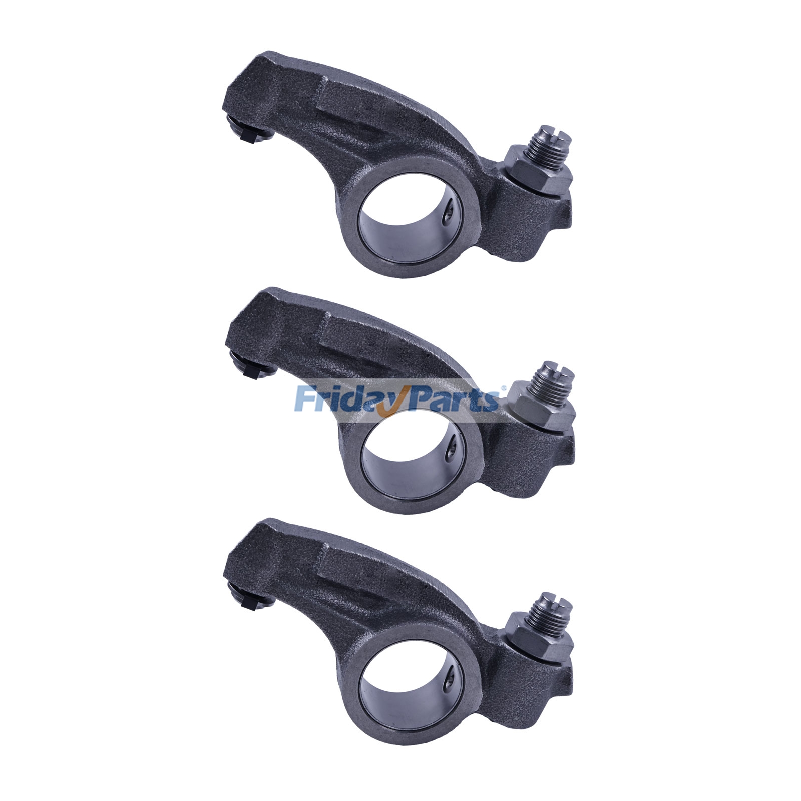 3 Pieces Lever Rocker Arm 76194950 SA3068351 for New Holland Loader LW270.B Volvo Excavator EC360 EC460