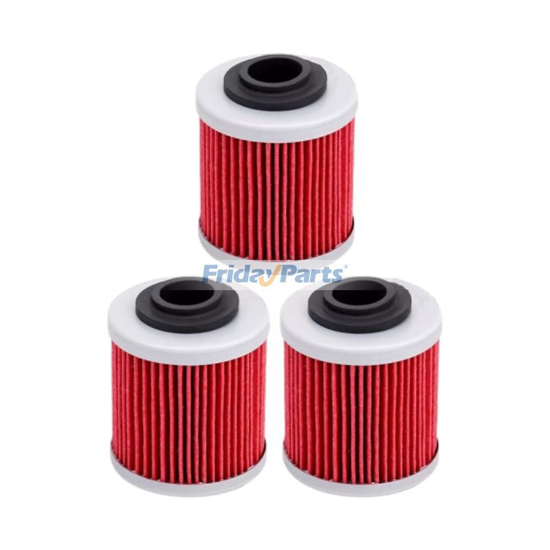 3 Pieces Oil Filter 420256452 HF559 for Can-Am DS450 DS450X Rally 200 Spyder GS RS RT SE5 SM5