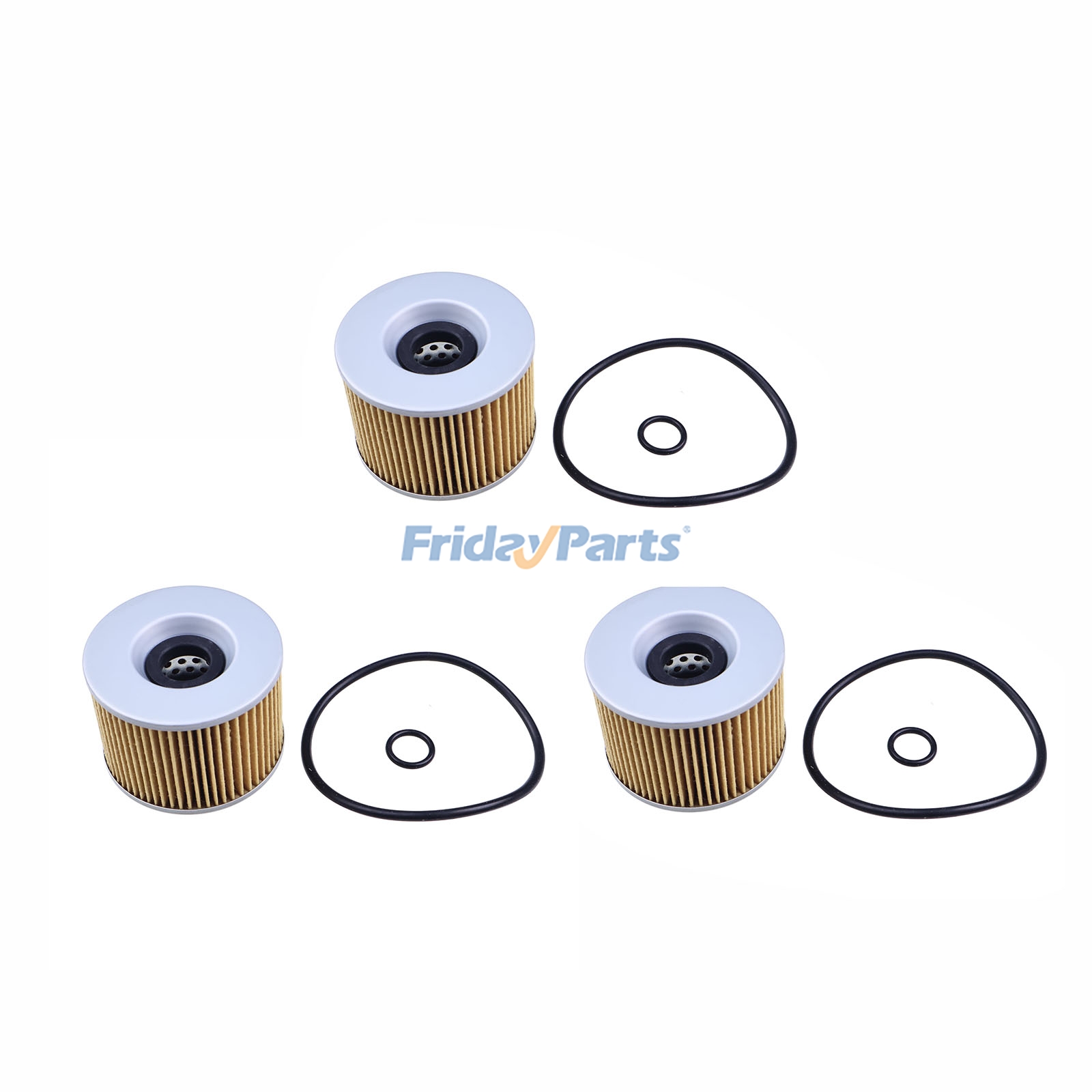 3ピースオイルフィルター Oリング付き 15410-426-010 15410-422-000 ホンダ CB350F CB400F CB500 CB550 CB650 CB750 CB900C CB900F CBX用