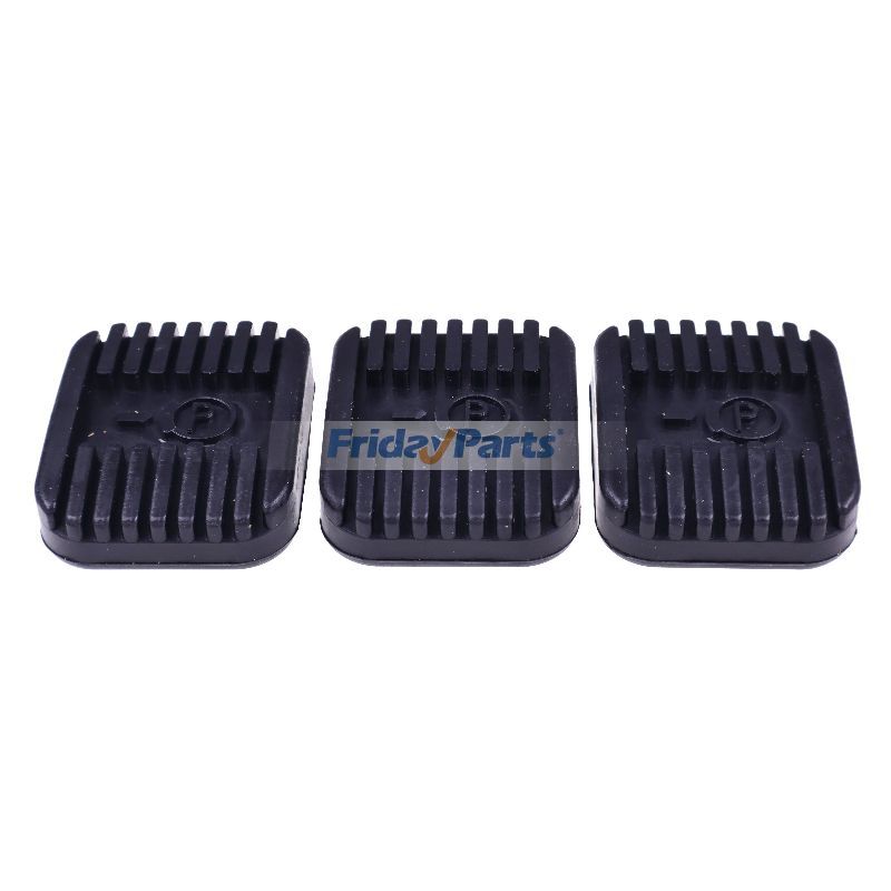 3 Pieces Parking Pedal Pad 46165-26660-71 for Toyota Engine 1DZ 1ZS 4Y 3Z 2Z Forklift 02-8FDF15 8FDU15 8FDU18 8FDU20 8FDU30 8FBCU28 8FG18B 8FG25B 8FG30B 8FGCU18