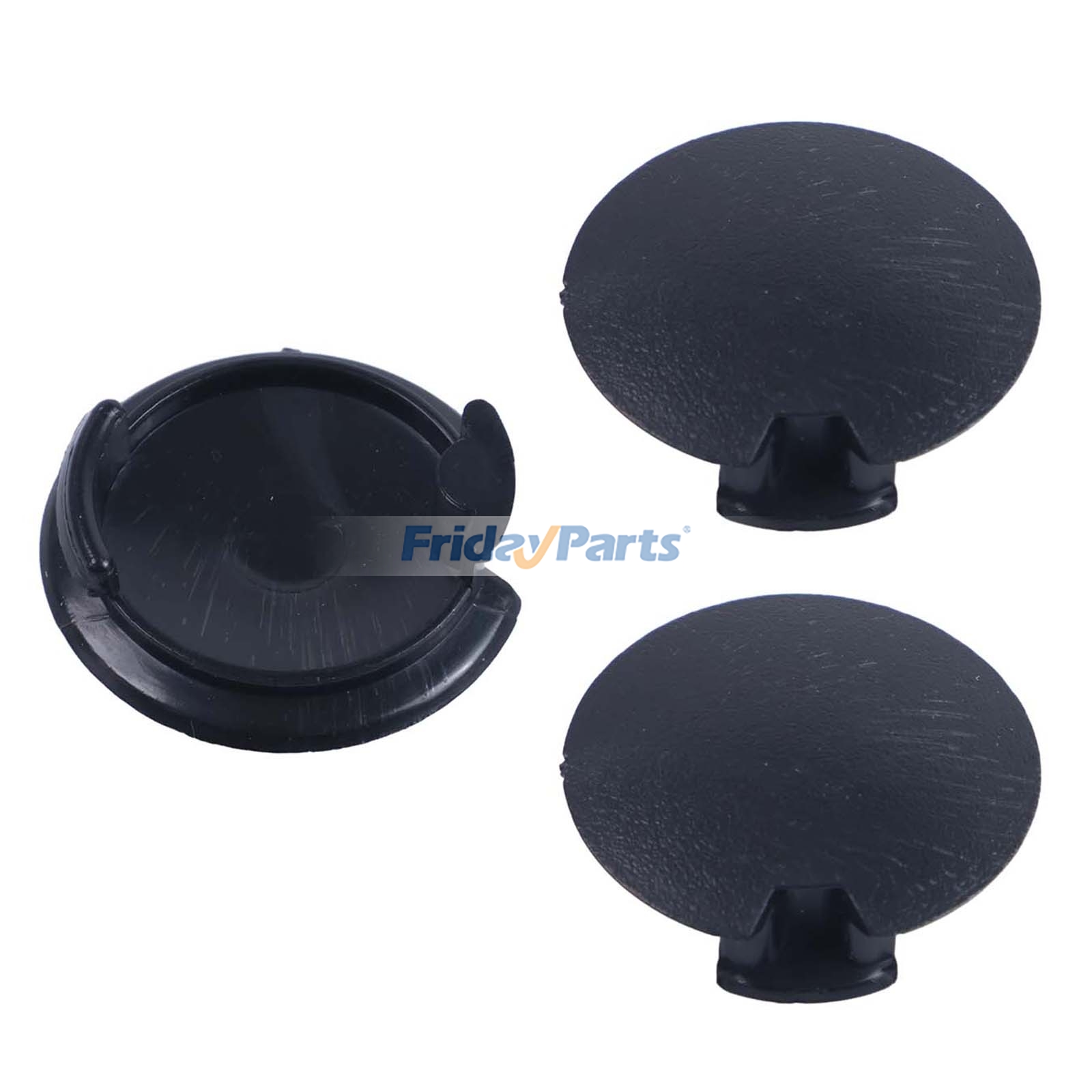 Cache-anneau de remorquage de pare-chocs arrière (3 pièces) 4518850122C22A pour Smart Fortwo 1.0L 2008-2016