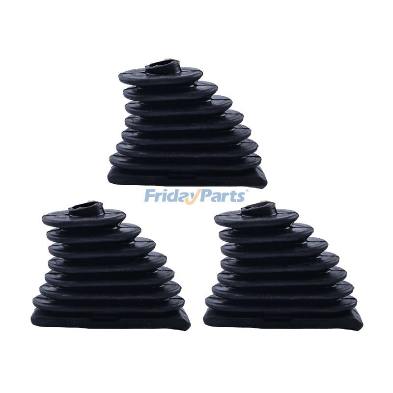 トヨタフォークリフト7-8FD10-30 7FB10-30 8FBN15-30 7FG10-45用3ピースラバーレバーブーツ53233-23320-71