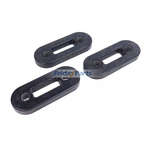 27351 3 Pieces Rubber Shock Blocks 27351 for Western Fisher Mower Suburbanite ...