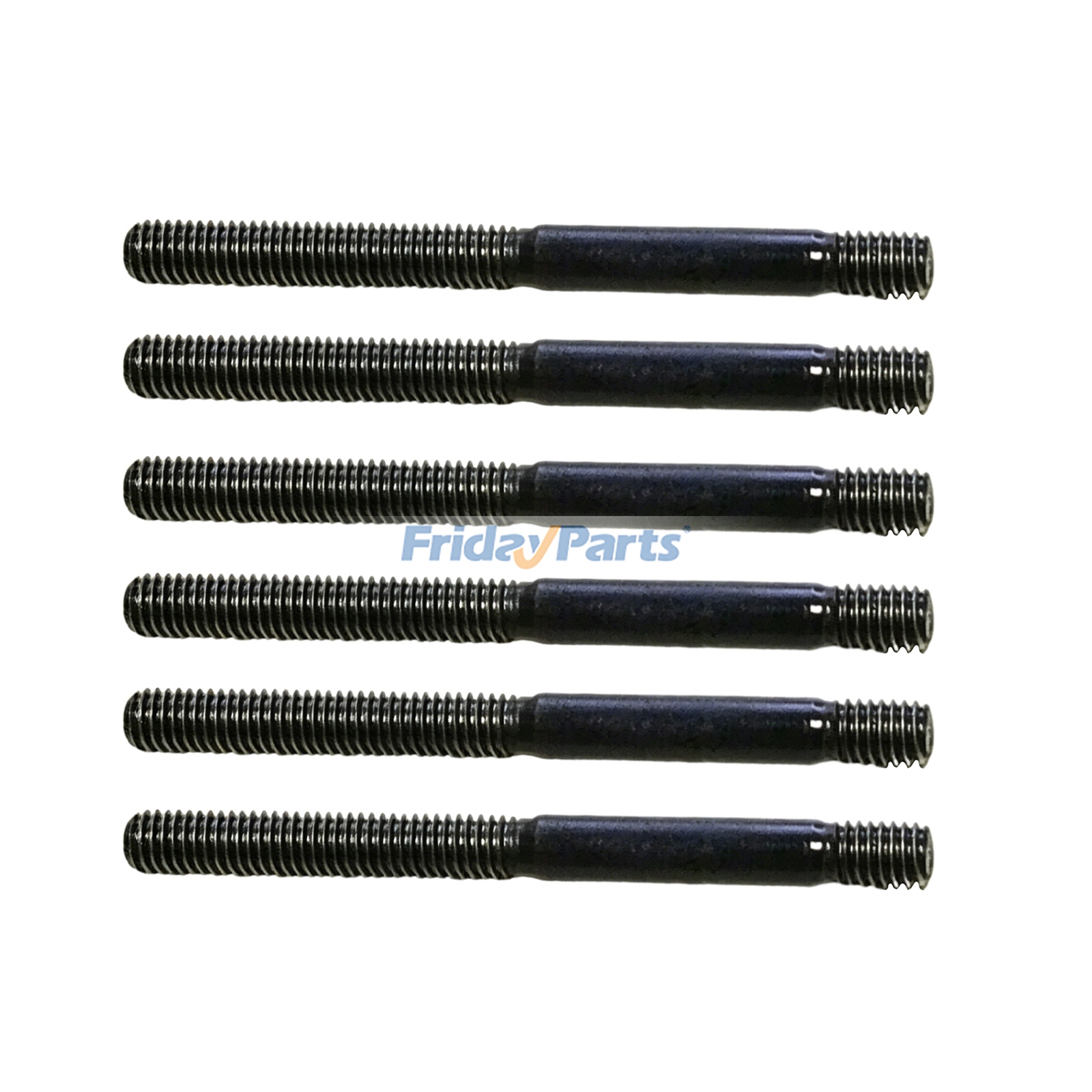 6 Pieces Stud 14601-14410 for Kubota Engine Z402 D722 Tractor B7300HSD B7410D G2000 G2160 Excavator K-008 KH-007H Premium Quality with 3-Year Warranty