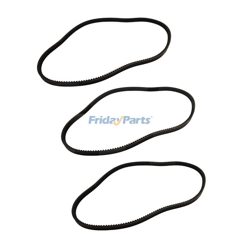 3 piezas de correa trapezoidal 04122-32575 para motor Komatsu 6D140 6D170 Dozer WD600-3 D375A-3 Tiendetubos D355C-3