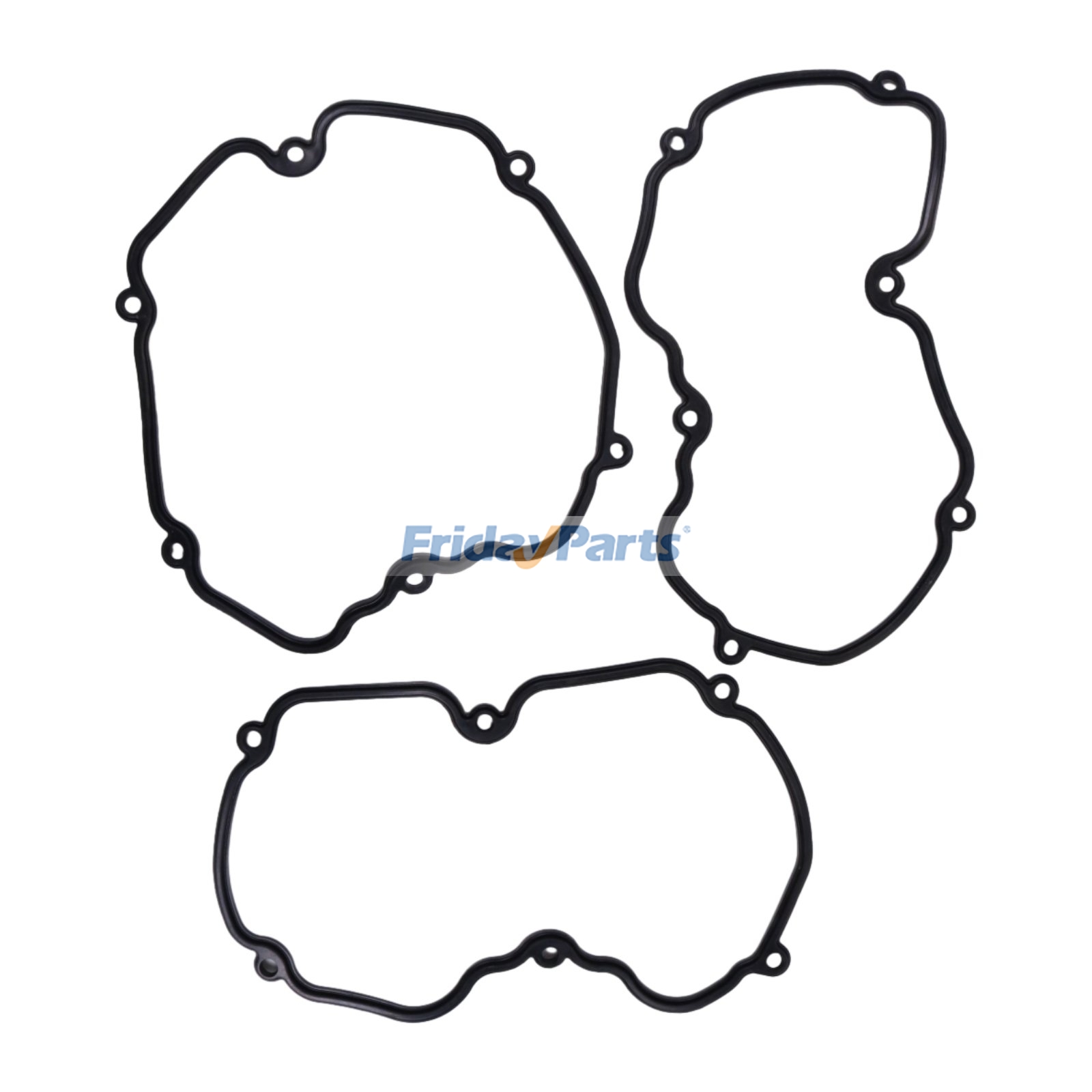 Junta de tapa de válvula de 3 piezas 242-9537 para motor Caterpillar CAT C15 C18 C16 3406E 3456 Para CAT,Para OTRA MARCA