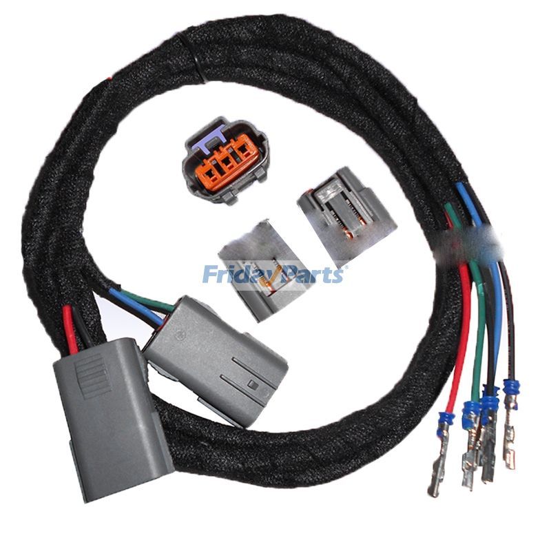 Kit de bobina de encendido con conector de 3 pines LS1 LS2 LS3 Arnés de cableado del inyector de combustible