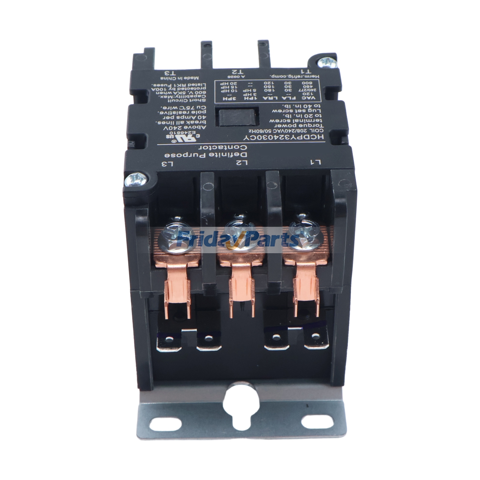 3 Pole 20 Amp 25 Amp 30 Amp 240V Coil Ultimate Purpose Contactor for Other Construction Equipment