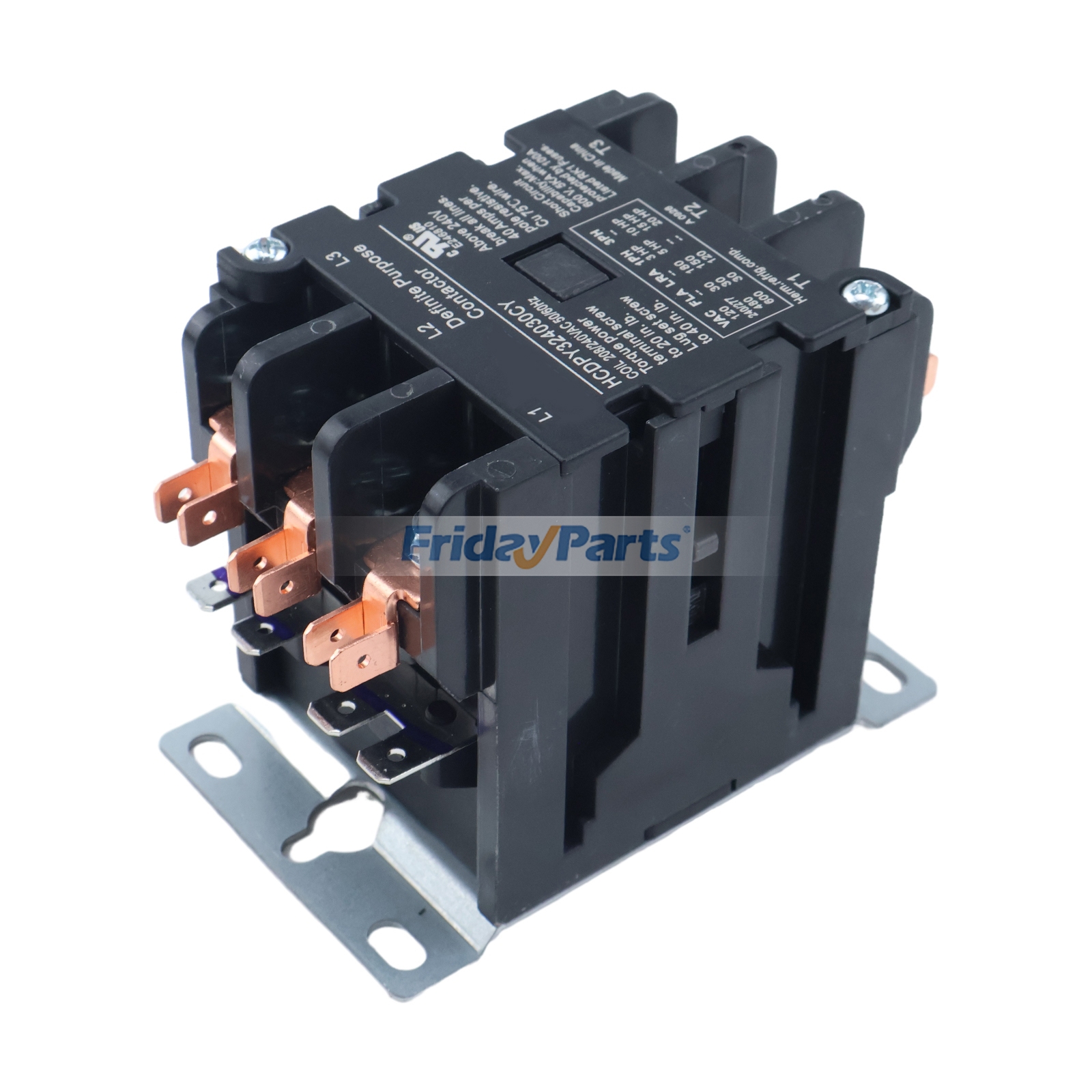 3 Pole 20 Amp 25 Amp 30 Amp 240V Coil Ultimate Purpose Contactor 42BF35AG