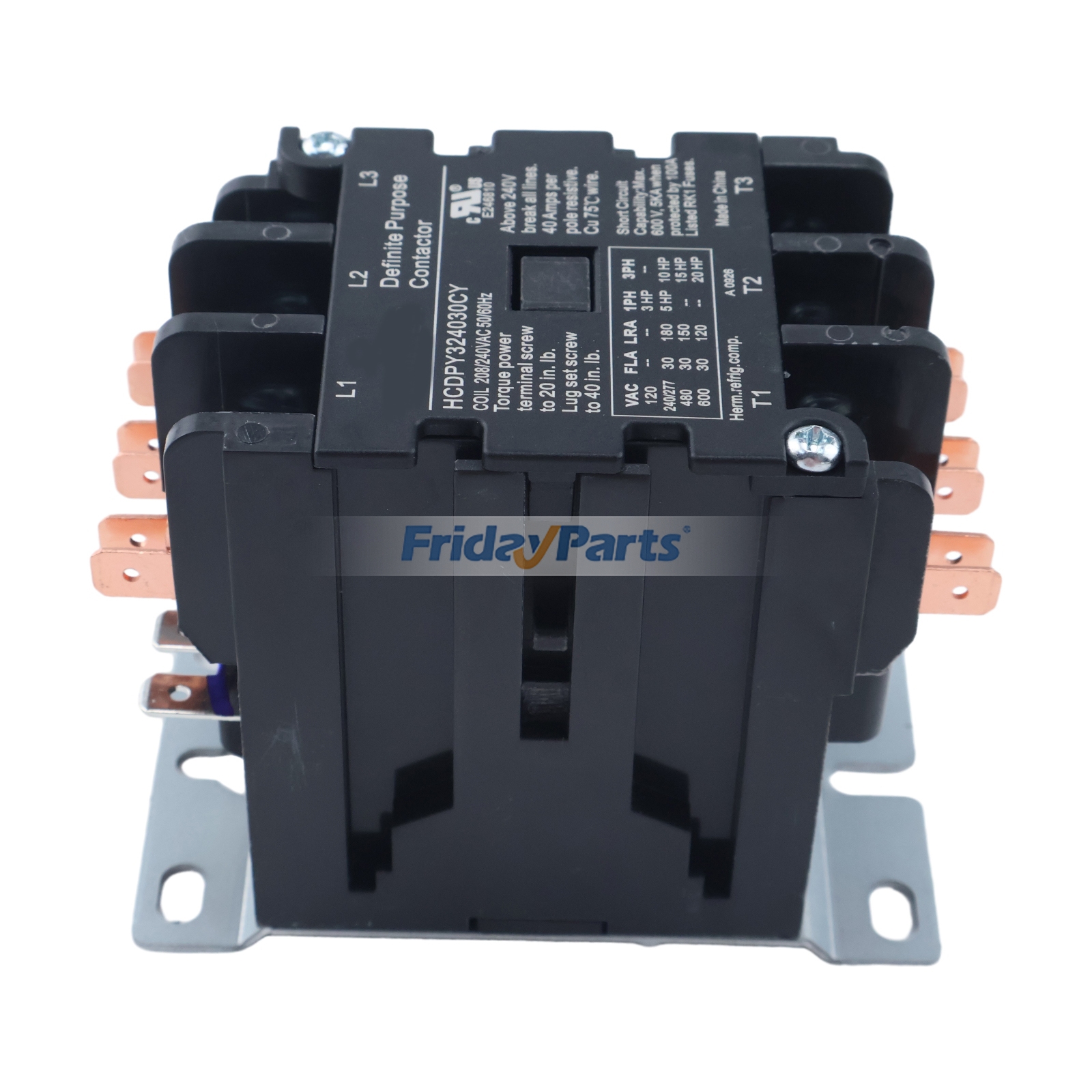  3 Pole 20 Amp 25 Amp 30 Amp 240V Coil Ultimate Purpose Contactor For OTHER BRAND