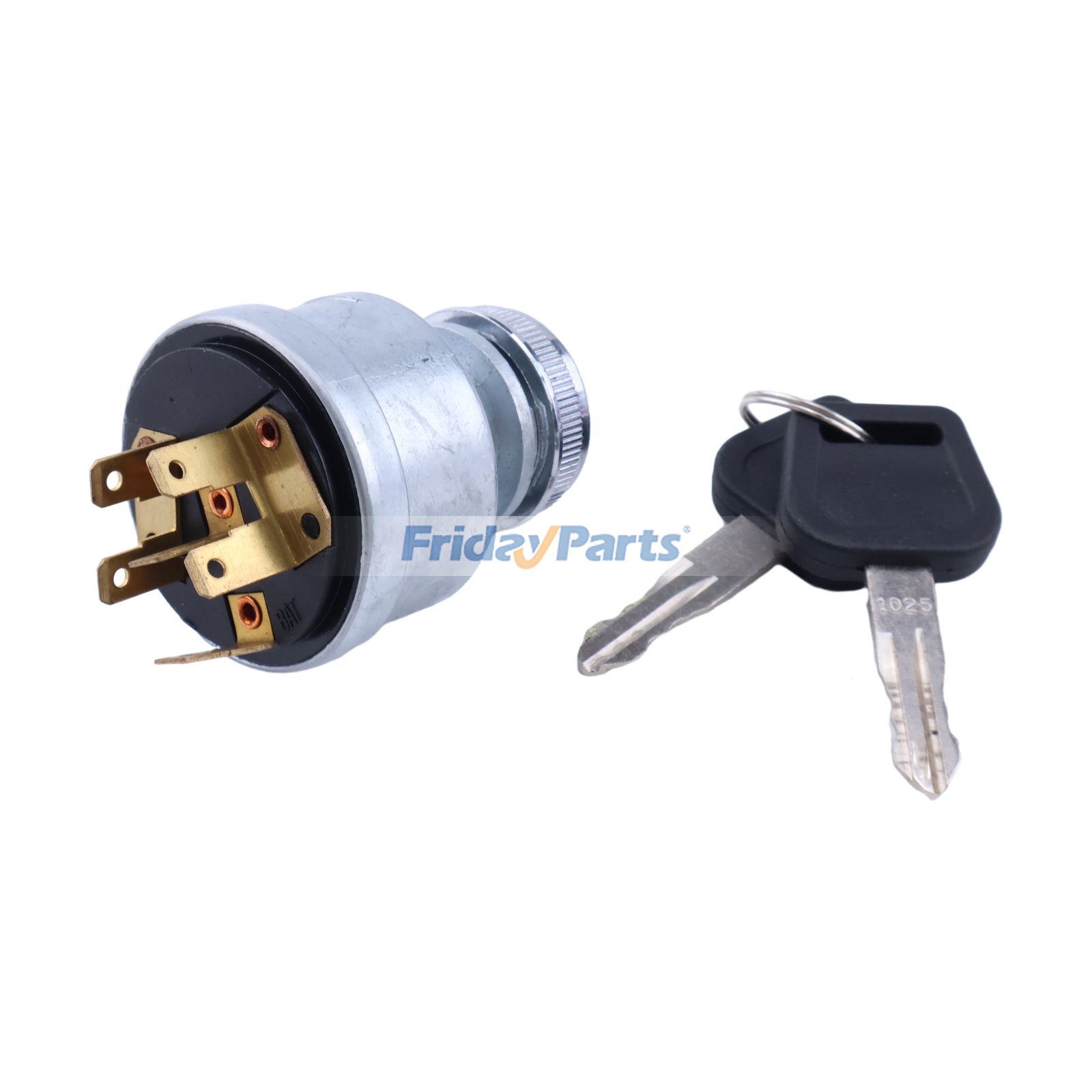 Kit de commutateur d'allumage à clé 3 positions 4 broches 1051 T102451 pour tombereau Thwaites M865 M866 M2060 M2062 M2066 M2266 M690 M2090 M2190 M2290