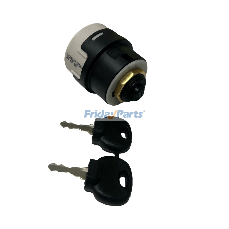 3-Position 6-Pin Ignition Switch 332/F6178 701/15000 for JCB Loader 1CX 3CX 4CX 5CX 403E 403SV 406 407 409 411 413 417 419 419S 427 435