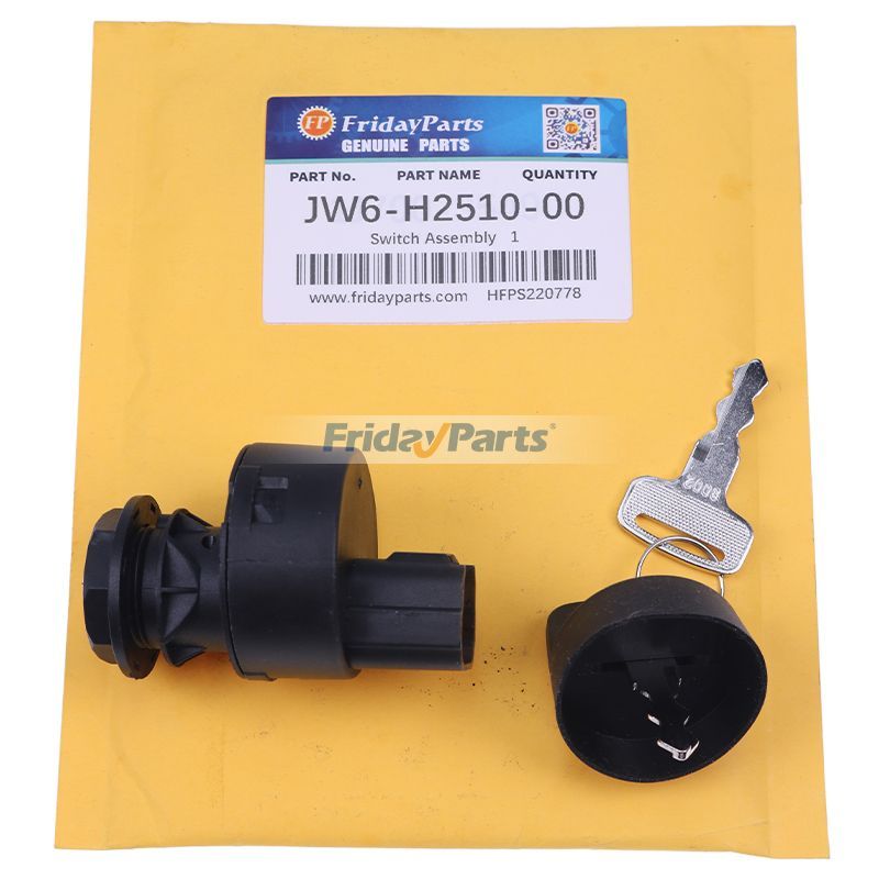 Interrupteur à clé de contact à 3 positions JW6-H2510-00 pour Yamaha G22 G29 Drive2 à partir de 2005