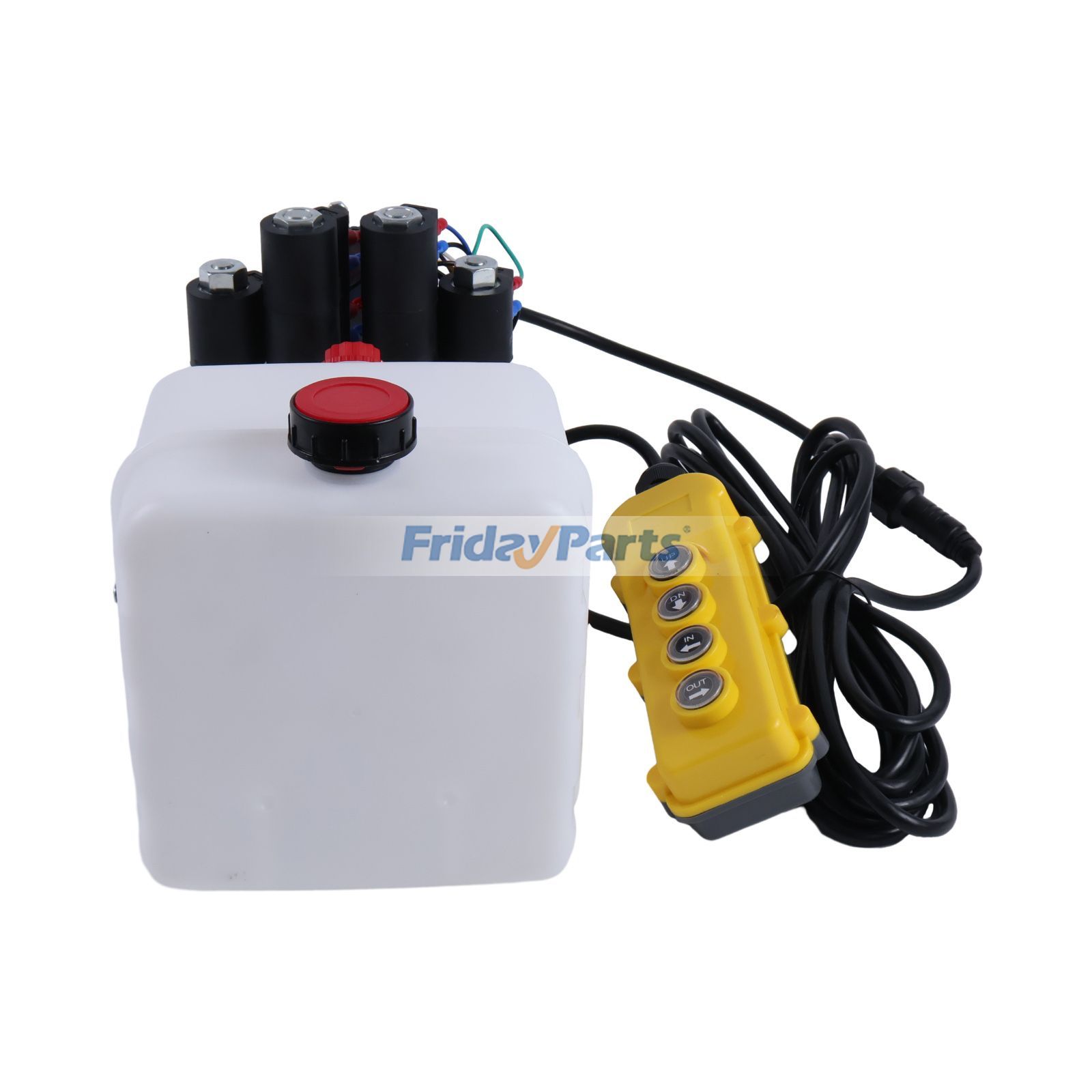 エクスカベーター,トラクター 3クォート 12V デュアルダブルアクティング油圧パワーユニット