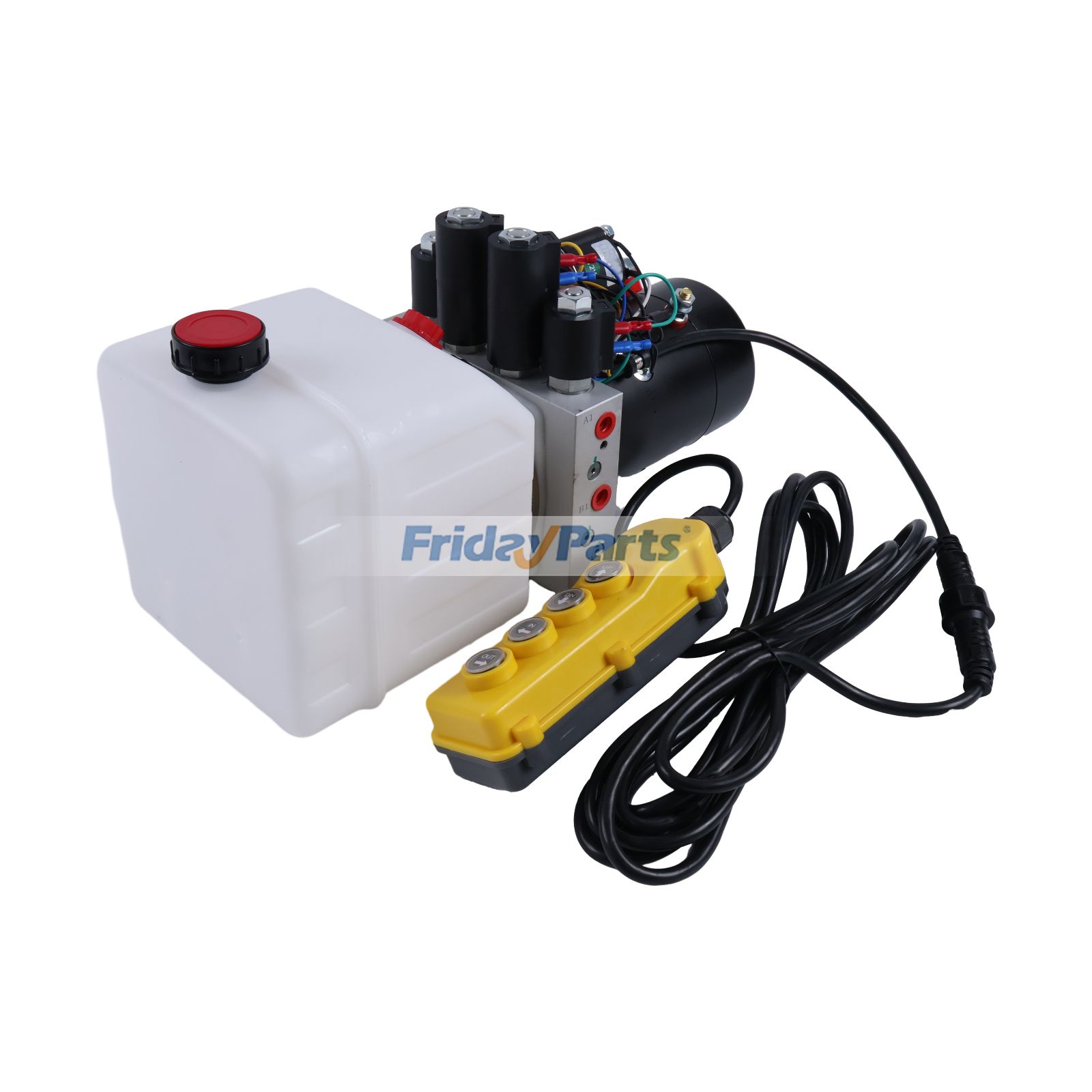 トラクター掘削機用3クォート12Vデュアルダブルアクティング油圧パワーユニット