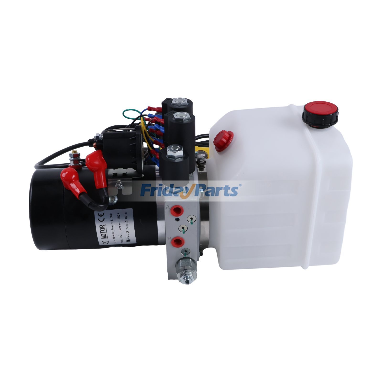 他ブランド用用トラクター掘削機用3クォート12Vデュアルダブルアクティング油圧パワーユニット