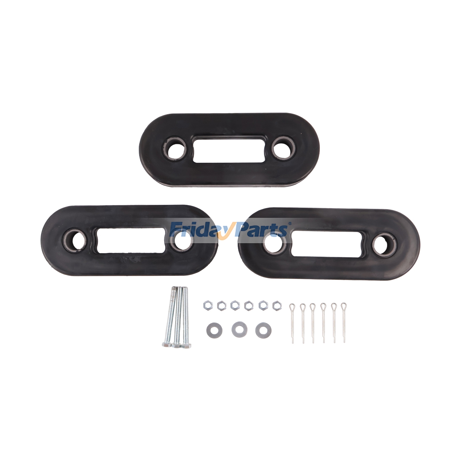 3er-Set elastische Gummi-Auslösefedern 27351 für Western Fisher Suburbanite Homesteader