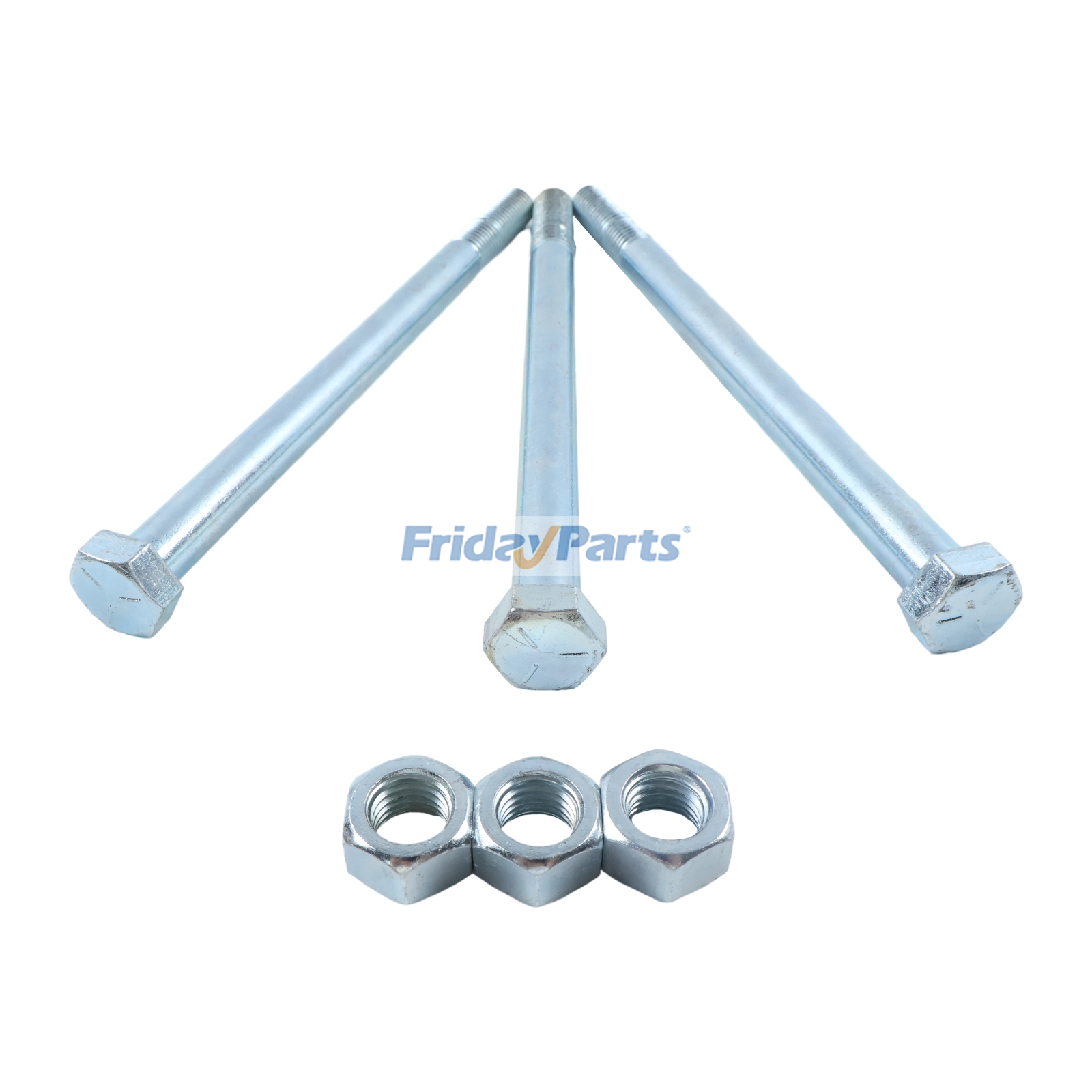 3 Sets Spindle Bolt & Nut for Mower