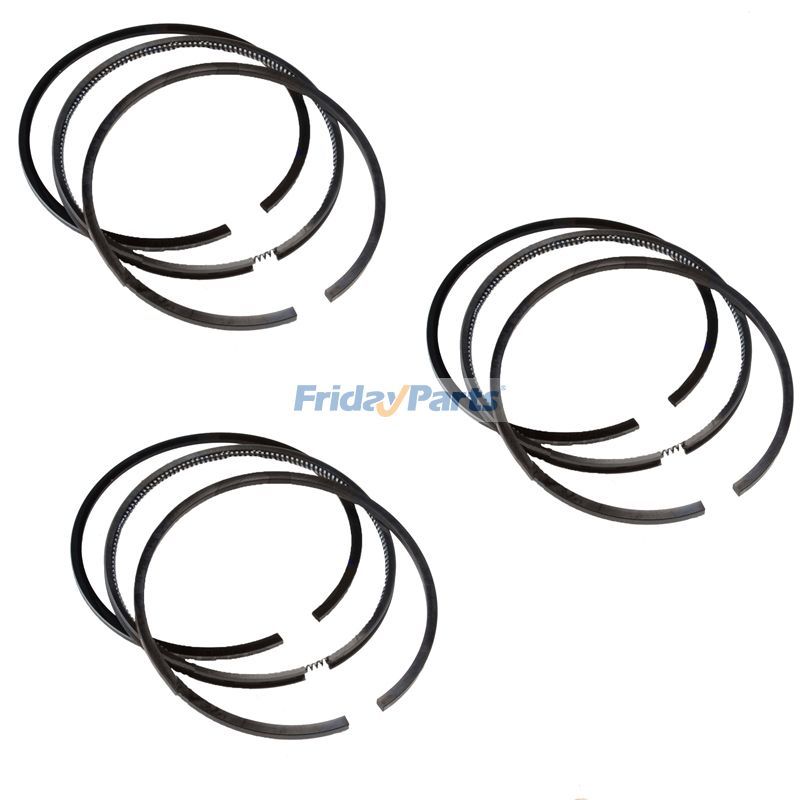 3 STD Piston Ring Set for Yanmar 3T72SB 3T72SA-B 3T72H-N 3T72 Engine