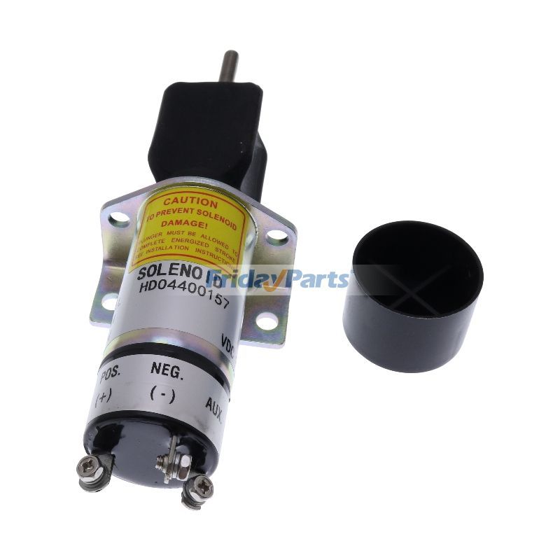 3 Terminals 12V Aftermarket Woodward 1504-12C2U1B1S1A Fuel Shutoff Solenoid Valve 