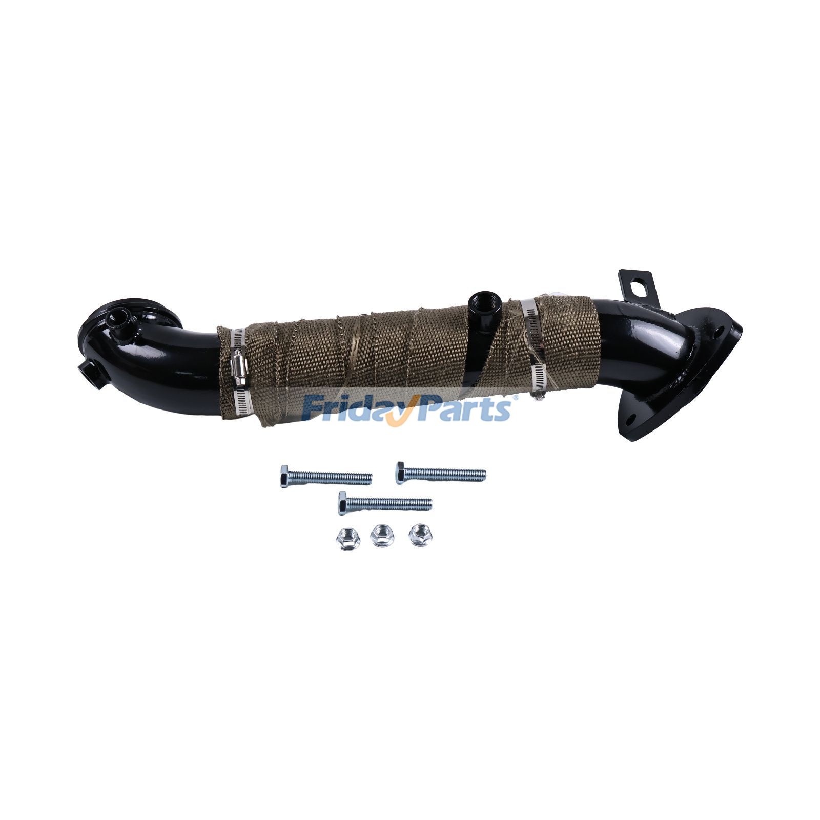 Vehicle 3" Turbo Pipe with Heat Wrap
