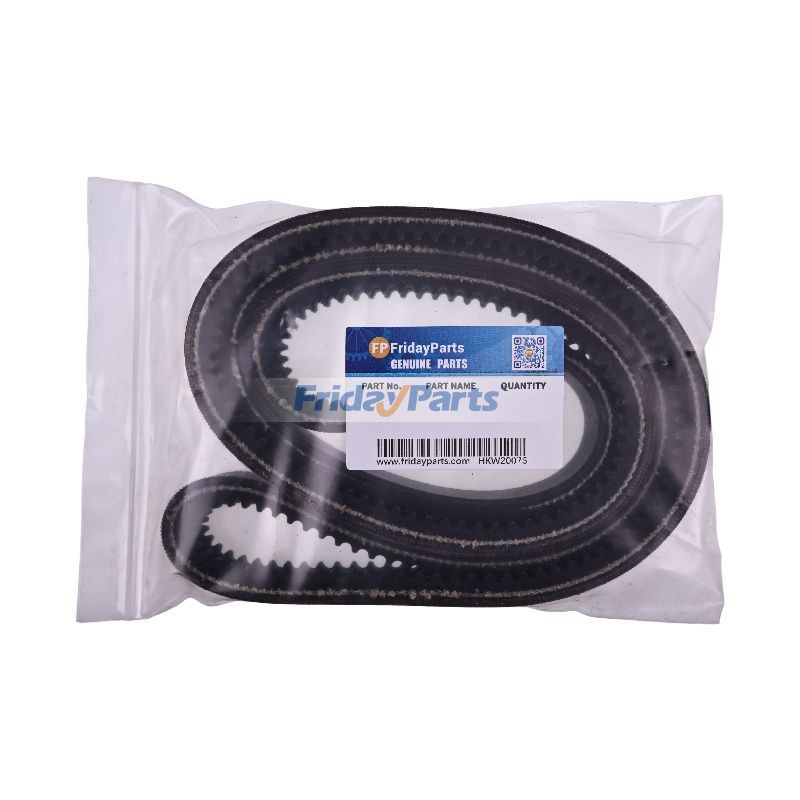 3/V2 Drive Belt 6684749 for Bobcat Loader MT52 MT85 MT55 MT100