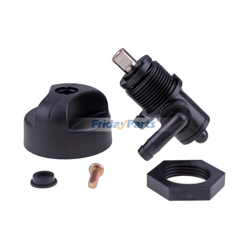 3-Way Fuel Shutoff Petcock Valve With Knob Nut 7052161 5432559 for Polaris ATV Sportsman 335 400 500 600 700 Magnum 325 330