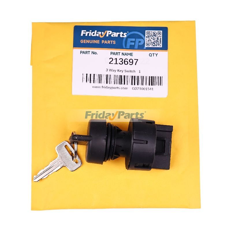 Interrupteur à clé à 3 voies 213697 pour élévateur à ciseaux Skyjack SJIII 3220 3226 4626 4632 4740