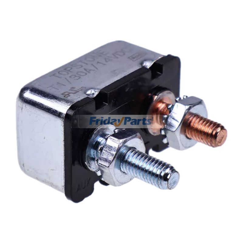 Disyuntor de montaje en perno de 30 amperios AN150015 para John Deere 2140 2350 2550 2750 2950 3040 3140 3150 4055 4250 4255 4450 4455 4555 4560 4650 4755 4760 4850 4955 4960