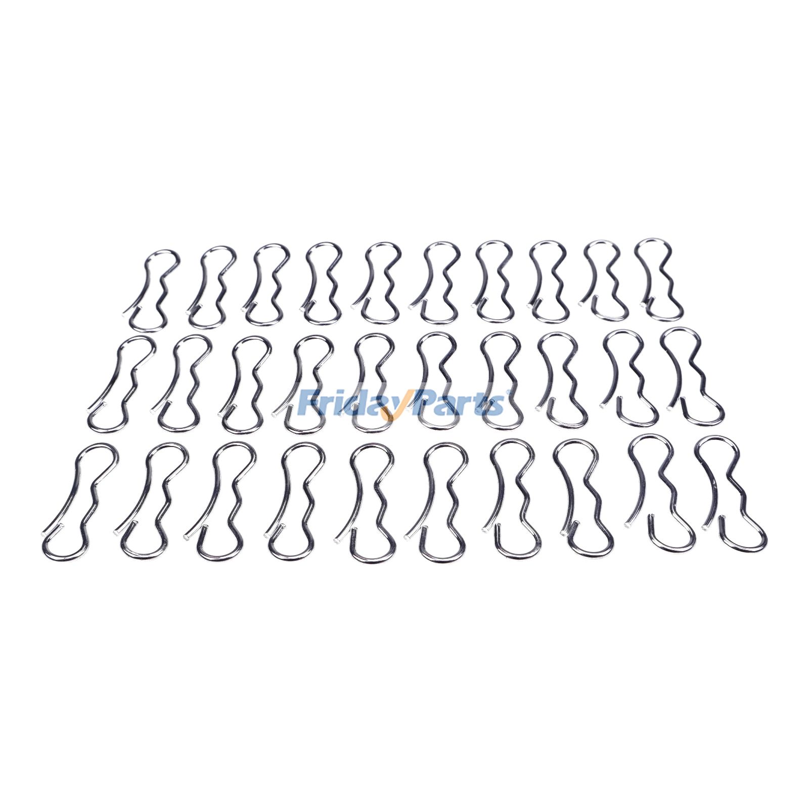 30 Pieces Metal Hook Hitch Pin 416-819 for Craftsman Tractor 247288841 247288810 247288852