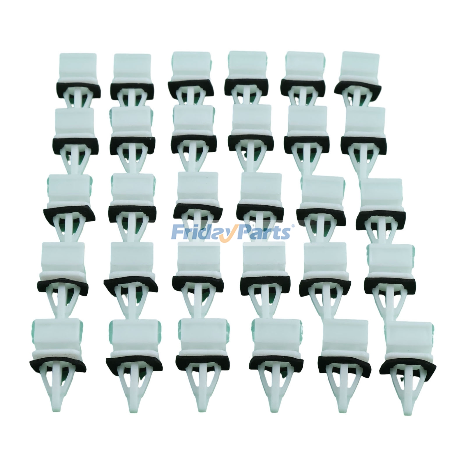 30 piezas de clip de moldura de panel basculante 91513-SM4-000 para Honda Accord Hybrid CR-V Civic Element Odyssey Pilot Prelude DelSol