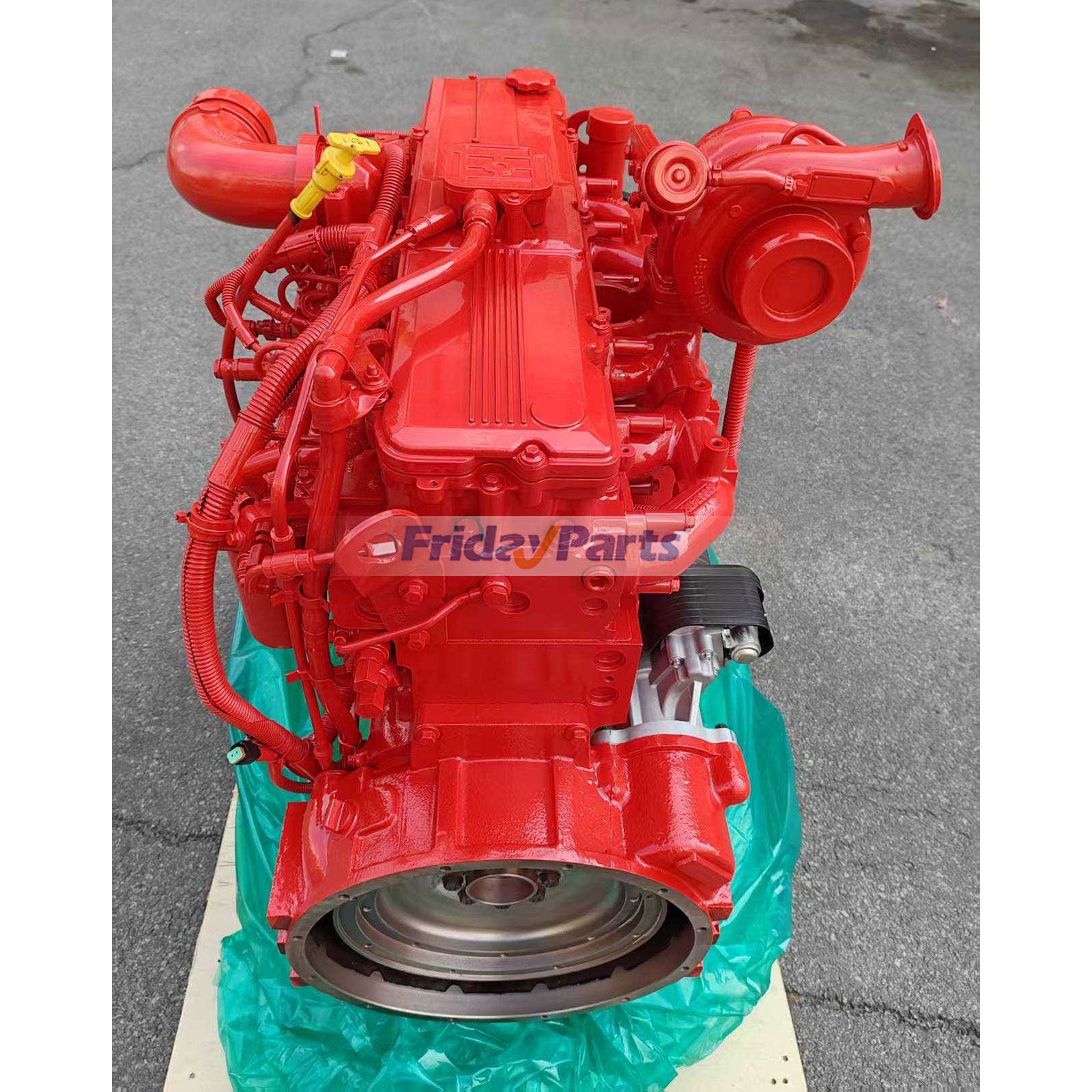 Conjunto de motor de 300 CV (224 kW) y 1800 RPM para motor Cummins QSL9 