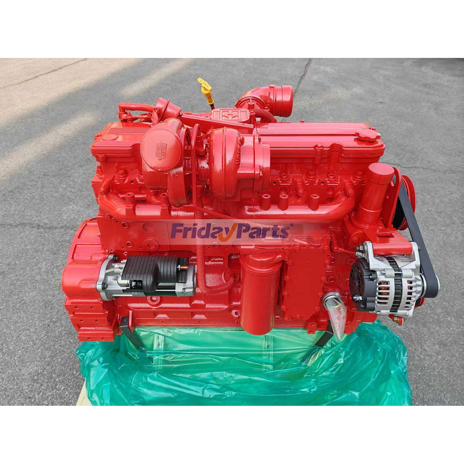 Conjunto de motor de 300 CV (224 kW) y 1800 RPM para motor Cummins QSL9