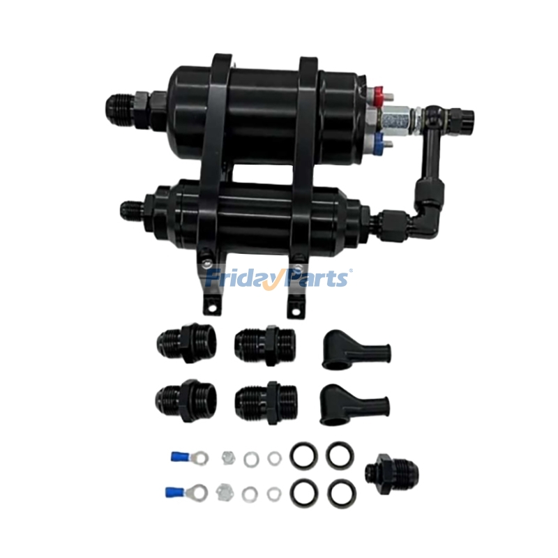 Bomba de combustible de 300 LPH con kit de soporte y filtro AN8 0580254044 para Audi A4 A6 A8