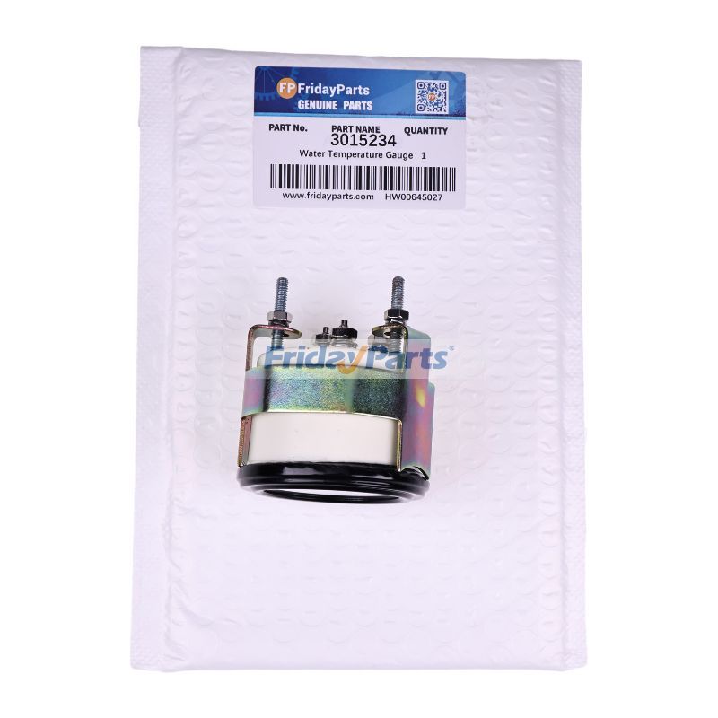 Water Temperature Gauge 3015234 for Cummins Engine 4B3.9 6B5.9 6C8.3 K19 K38 M11 N14 QSK19 NH855 NT855