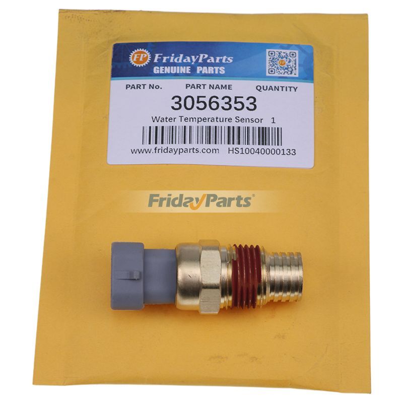 Sensor de temperatura del agua 3056353 3408627 para motor Cummins K19 KTA19 KT19 KT38 KT50