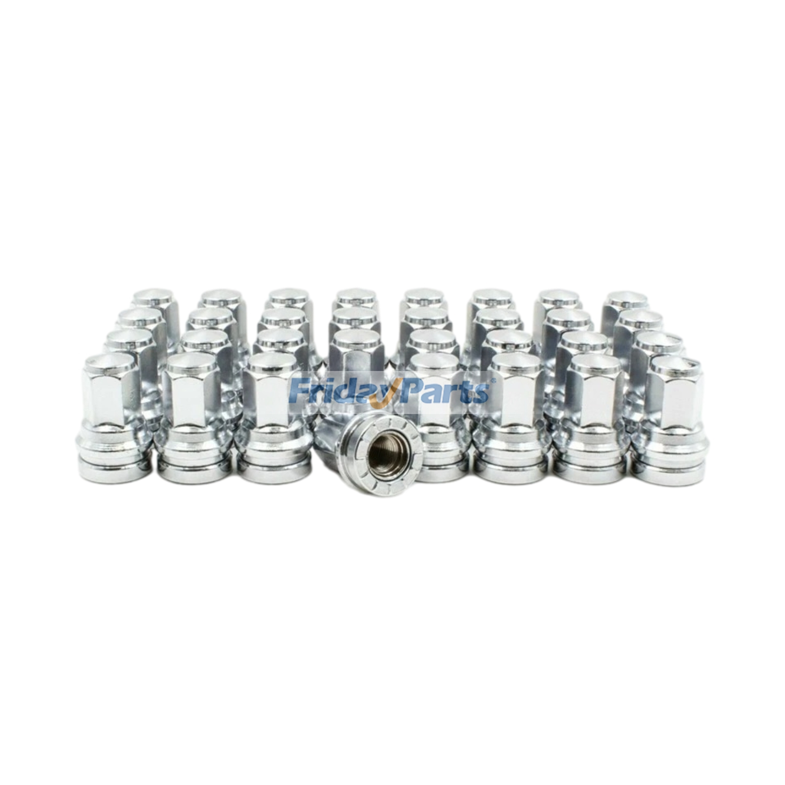 32 Pieces Wheel Lug Nut HCPZ-1012-B HCPZ-1012-A for Ford F-250 F-350 F-450 F-550 Super Duty 2017-2025